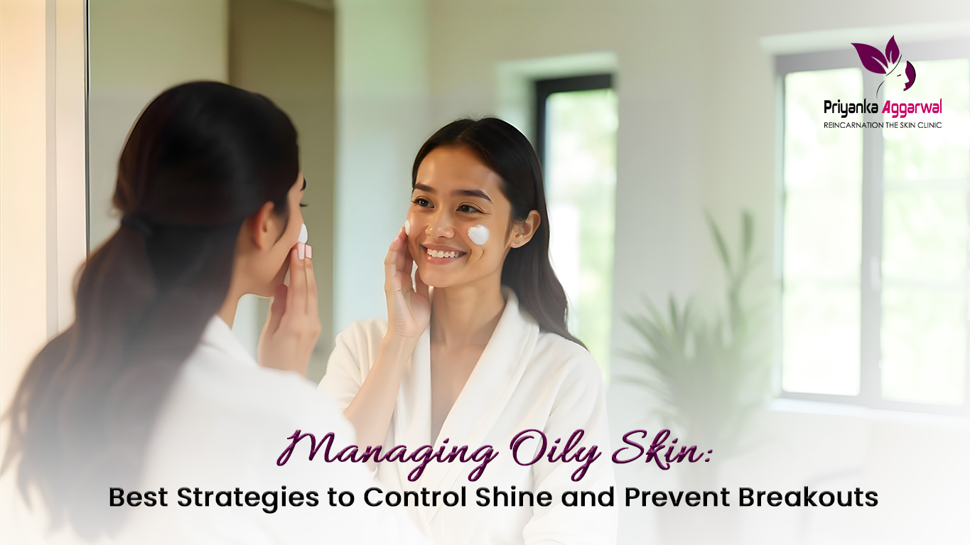 Read more about the article Managing Oily Skin: Best Strategies to Control Shine and Prevent Breakouts